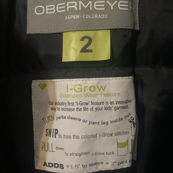 Obermeyer Bolide I-Grow Extended Wear Jacket - Picture 13 of 16